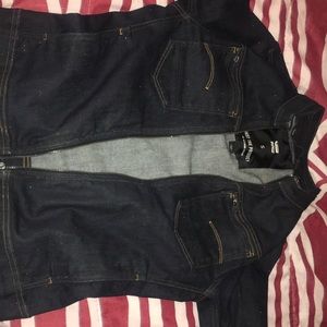 Men’s G-Star Raw dark denim jacket (CASH APP ONLY)